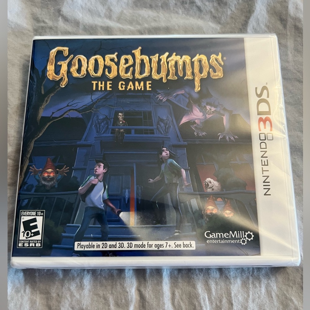 NINTENDO 3DS GOOSEBUMPS GAME NWT